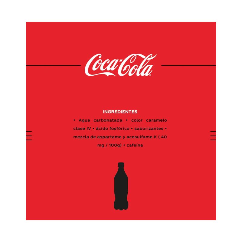 Coca-cola Light y sin azúcar