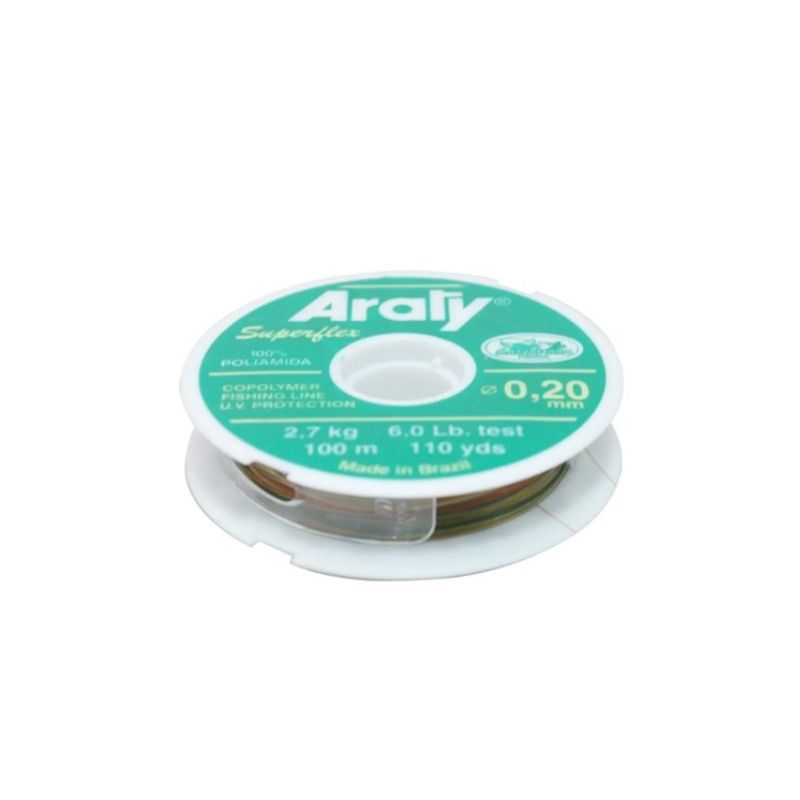 Cordel para pesca, Araty Superflex 100mts.