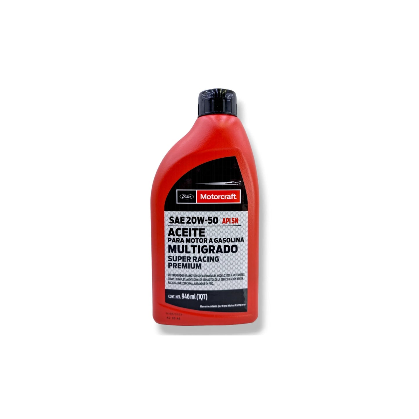 Aceite para motor a gasolina multigrado  SAE 20W-50 API SN Motorcraft