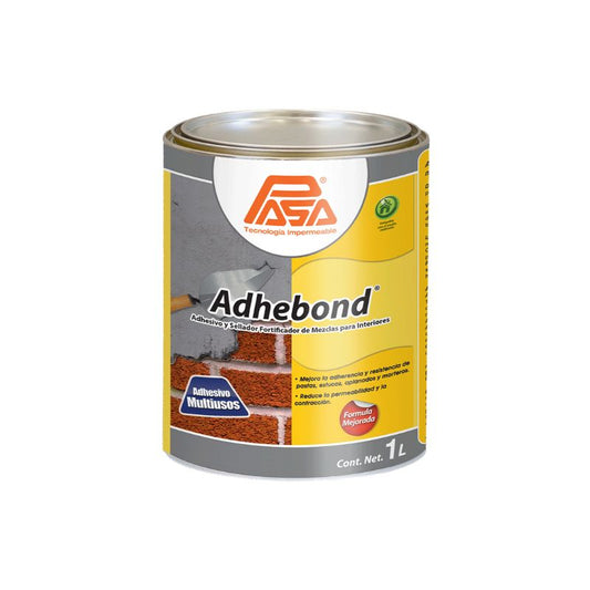 Adhesivo y Sellador Fortiﬁcador De Mezclas Pasa Adhebond