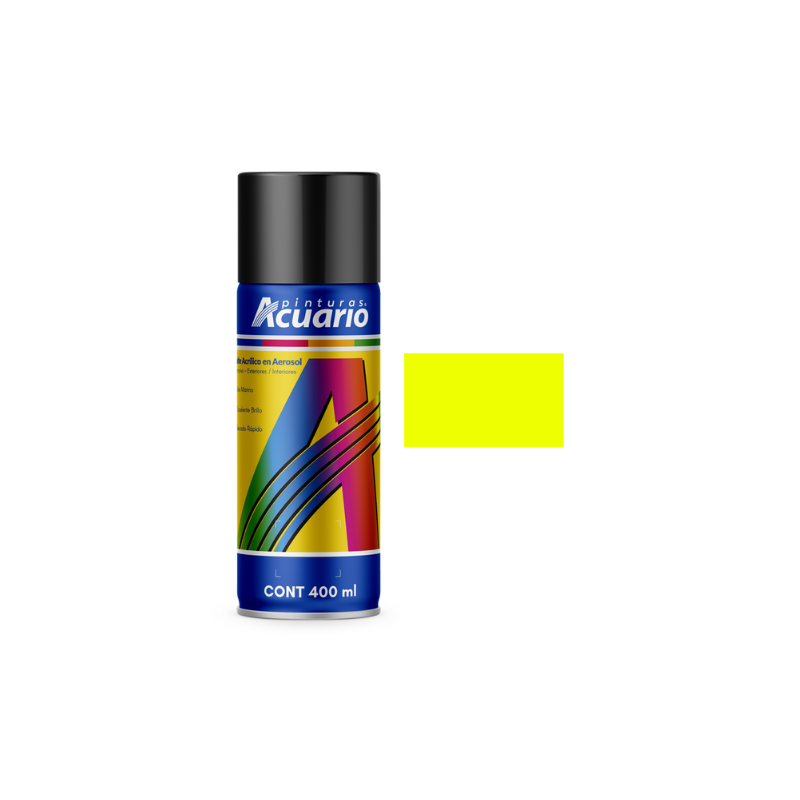 Esmalte Acrílico en Aerosol Colores Anticorrosivos y Fluorescentes