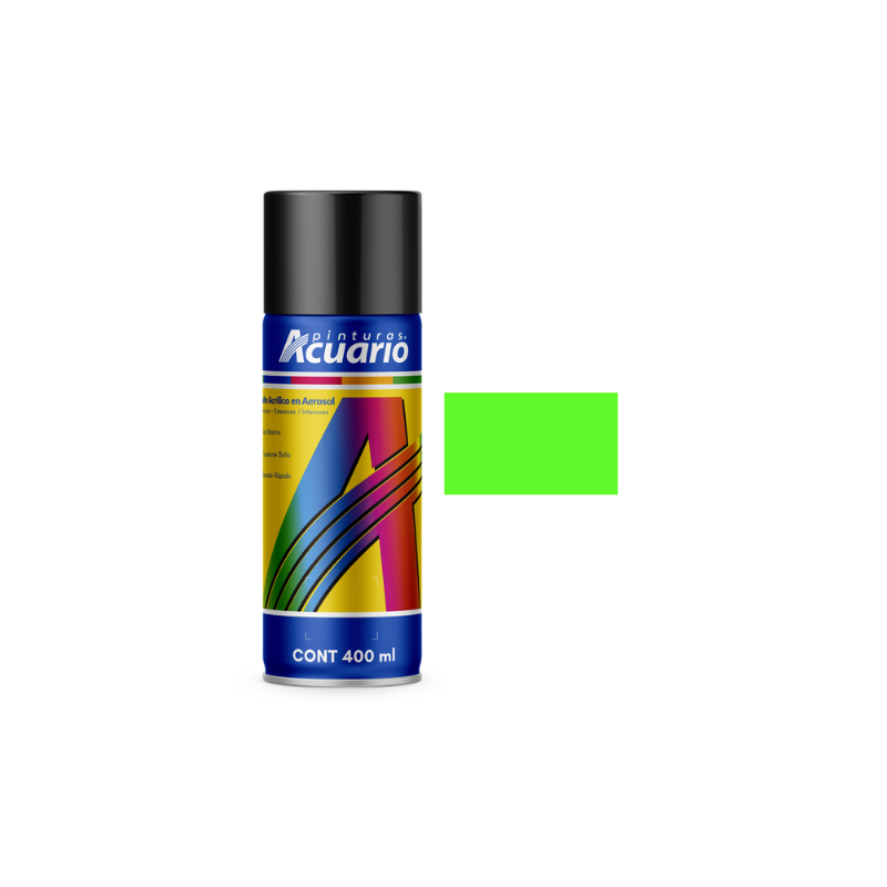 Esmalte Acrílico en Aerosol Colores Anticorrosivos y Fluorescentes