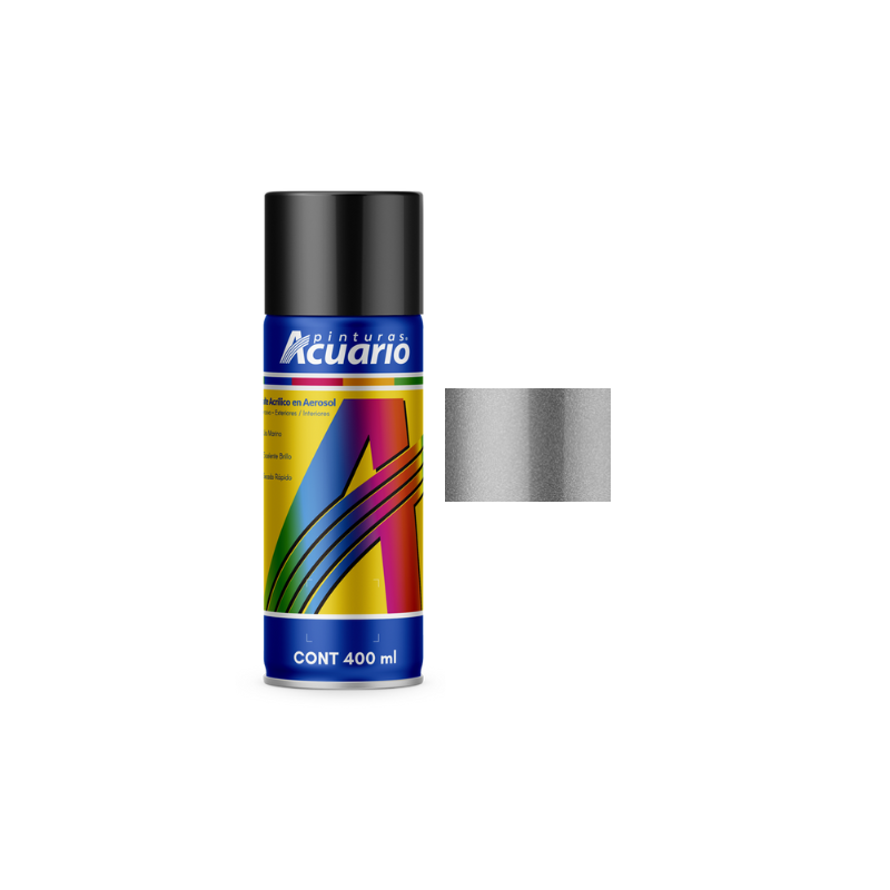 Esmalte Acrílico en Aerosol Colores Niquelados