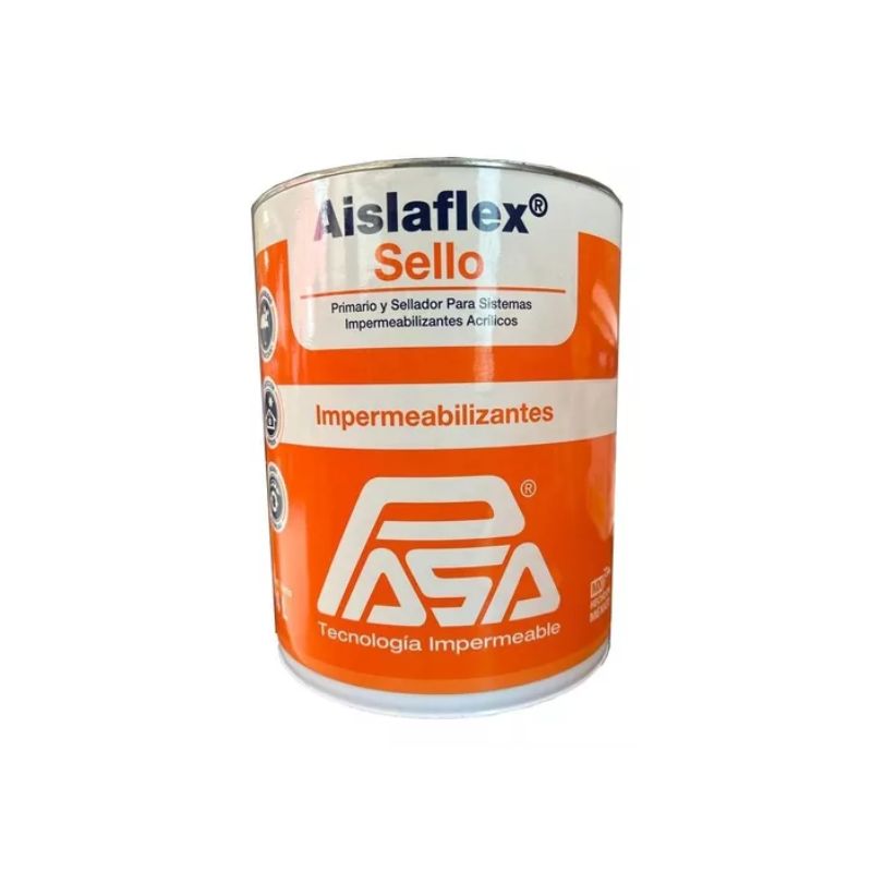 Impermeabilizante Primario y sellador Aislaﬂex Sello