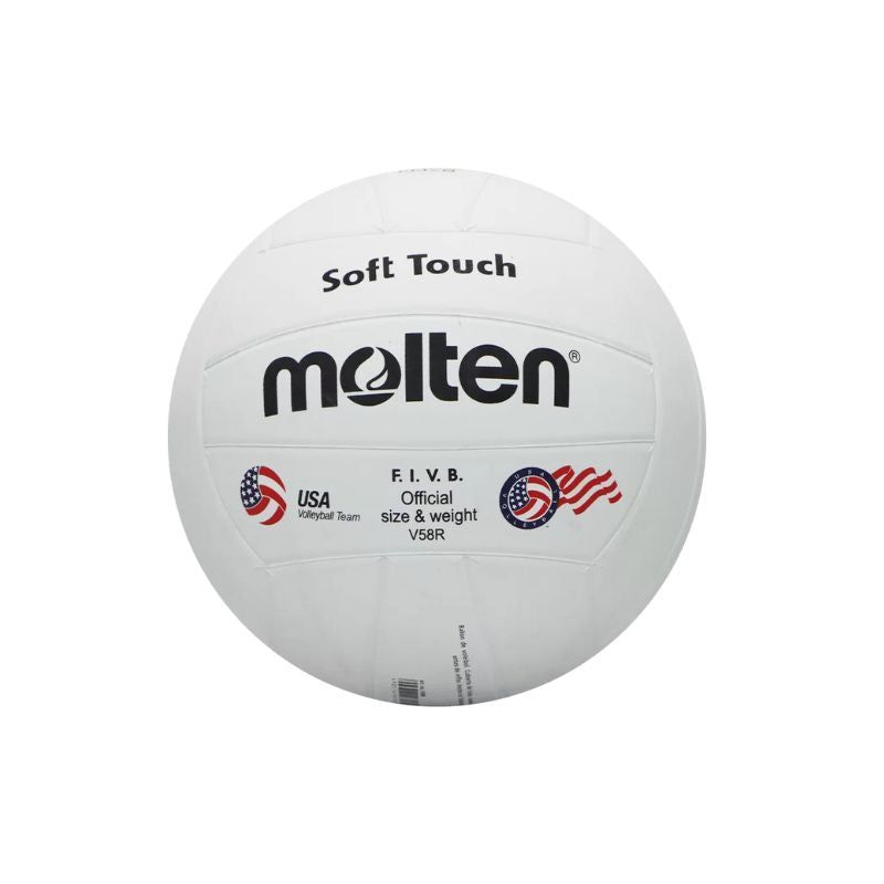 Balón de voleibol Molten No. 5 para entrenar.