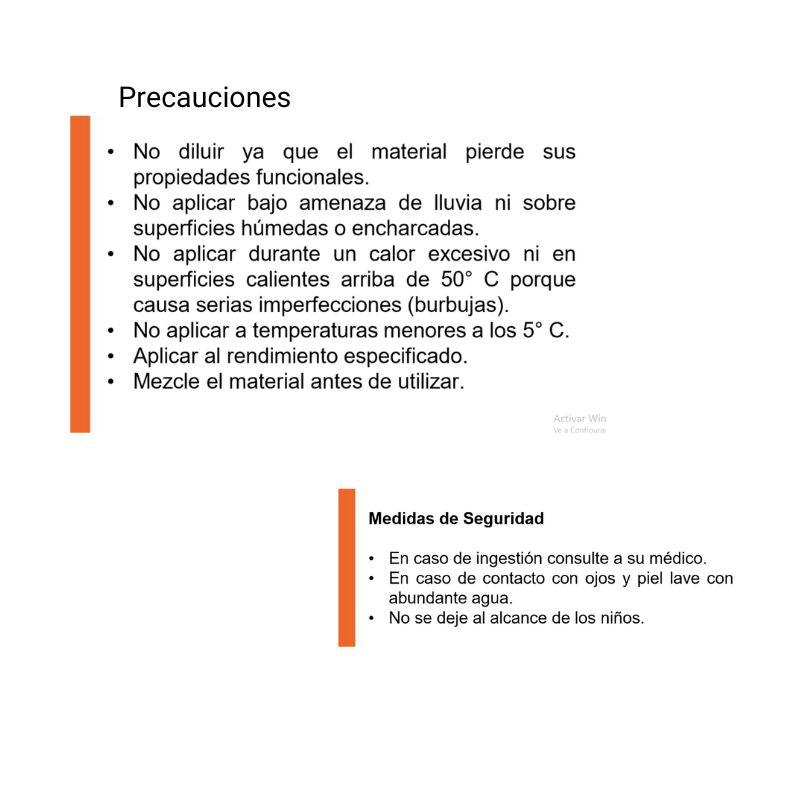 Impermeabilizante Elastomérico Pasa Ferrecril 3 años