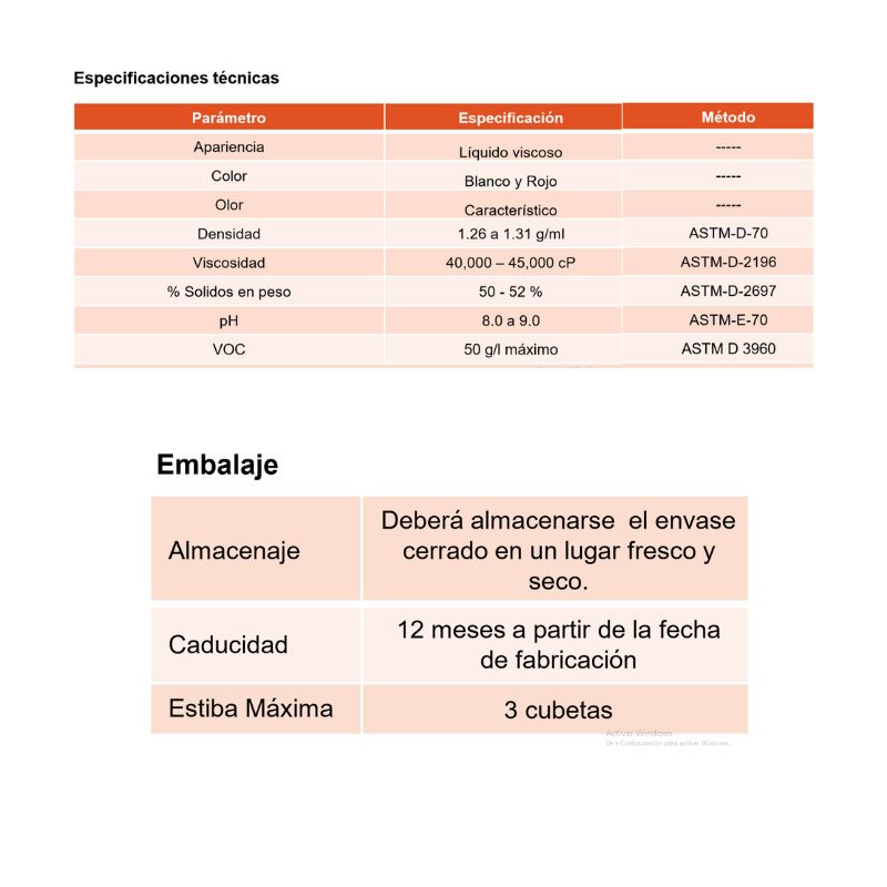 Impermeabilizante Elastomérico Pasa Ferrecril 5 años