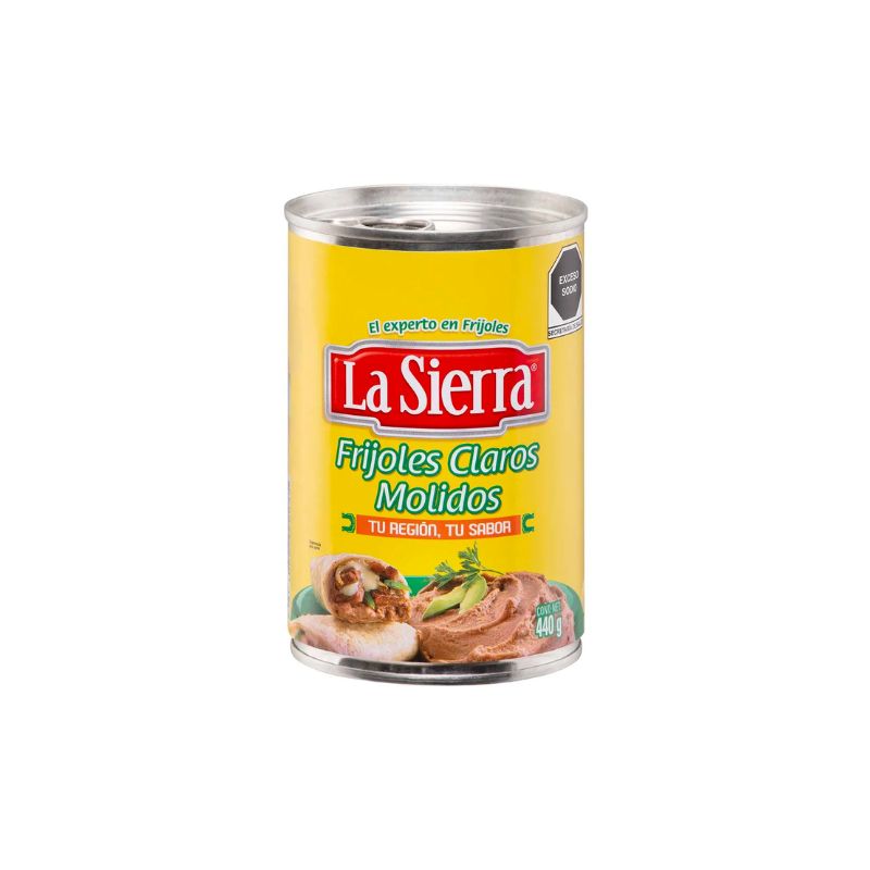 Frijoles Molidos Claros La Sierra 440g