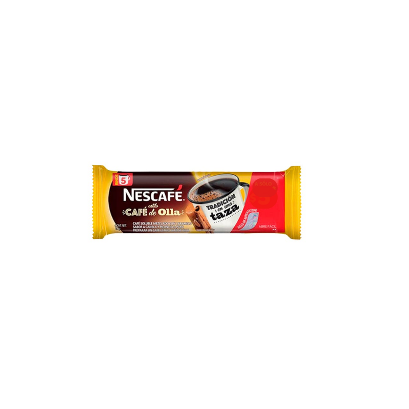 Café Nescafé en sobre